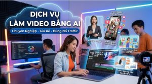 DỊCH VỤ LÀM VIDEO BẰNG AI