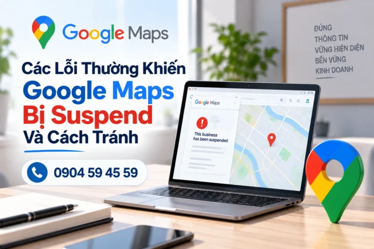 Các Lỗi Thường Khiến Google Maps Bị Suspend Và Cách Tránh