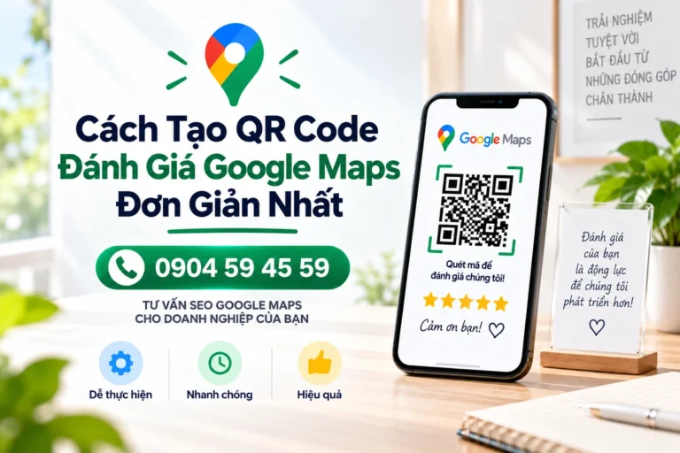 Cách Tạo QR Code Đánh Giá Google Maps Đơn Giản Nhất