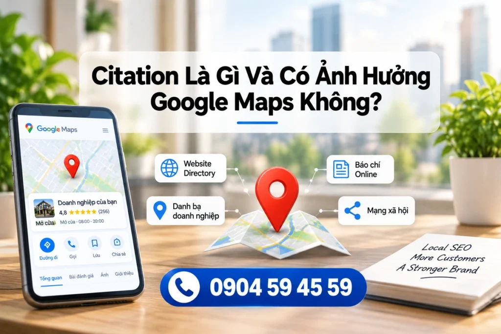 Citation Là Gì Và Có Ảnh Hưởng Google Maps Không?