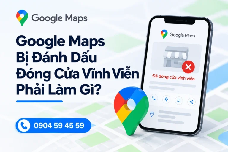 Google Maps Bị Đánh Dấu Đóng Cửa Vĩnh Viễn Phải Làm Gì?