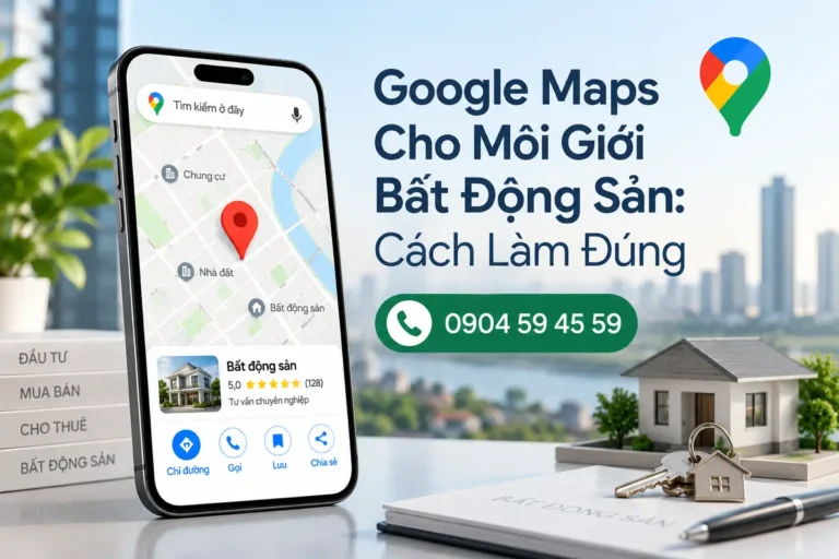 Google Maps Cho Môi Giới Bất Động Sản: Cách Làm Đúng