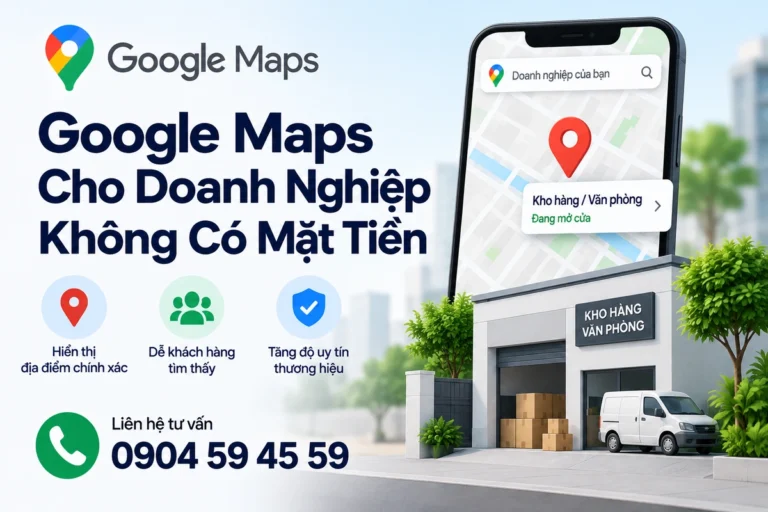Google Maps Cho Doanh Nghiệp Không Có Mặt Tiền