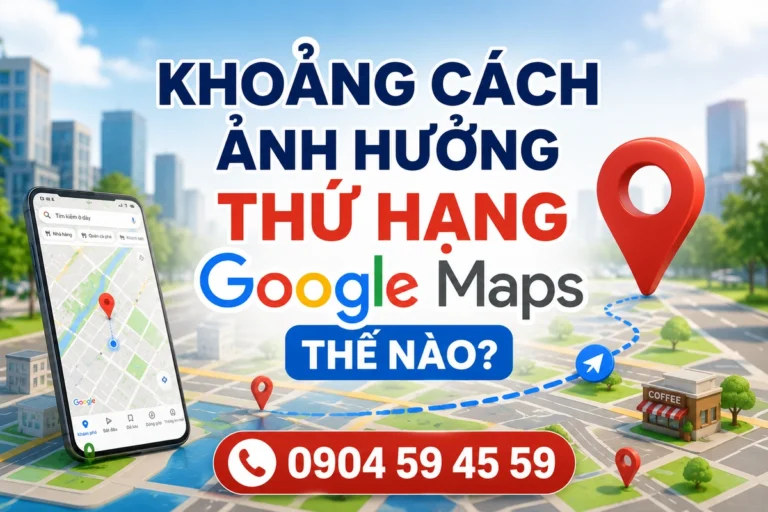 Khoảng Cách Ảnh Hưởng Thứ Hạng Google Maps Thế Nào?