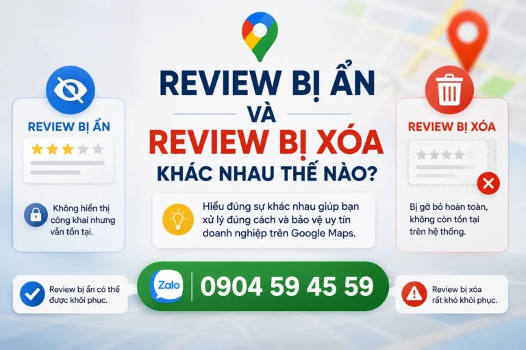 Review Bị Ẩn Và Review Bị Xóa Khác Nhau Thế Nào?