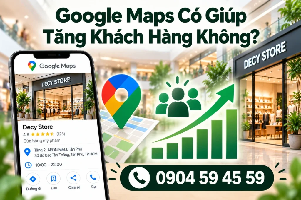Google Maps Có Giúp Tăng Khách Hàng Không?
