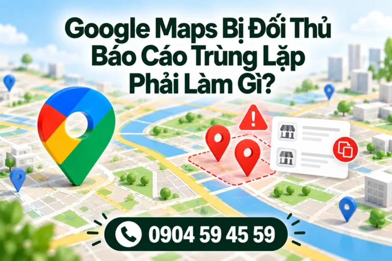 Google Maps Bị Đối Thủ Báo Cáo Trùng Lặp Phải Làm Gì?