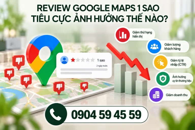 Review Google Maps 1 Sao Tiêu Cực Ảnh Hưởng Thế Nào?