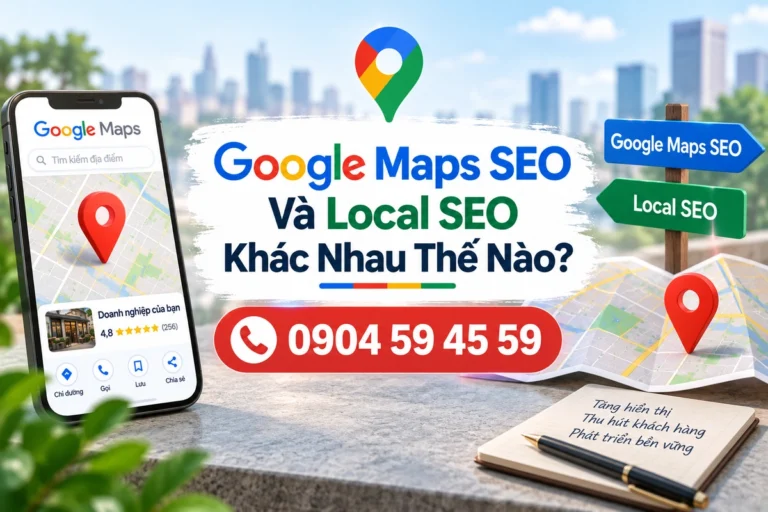 Google Maps SEO Và Local SEO Khác Nhau Thế Nào?